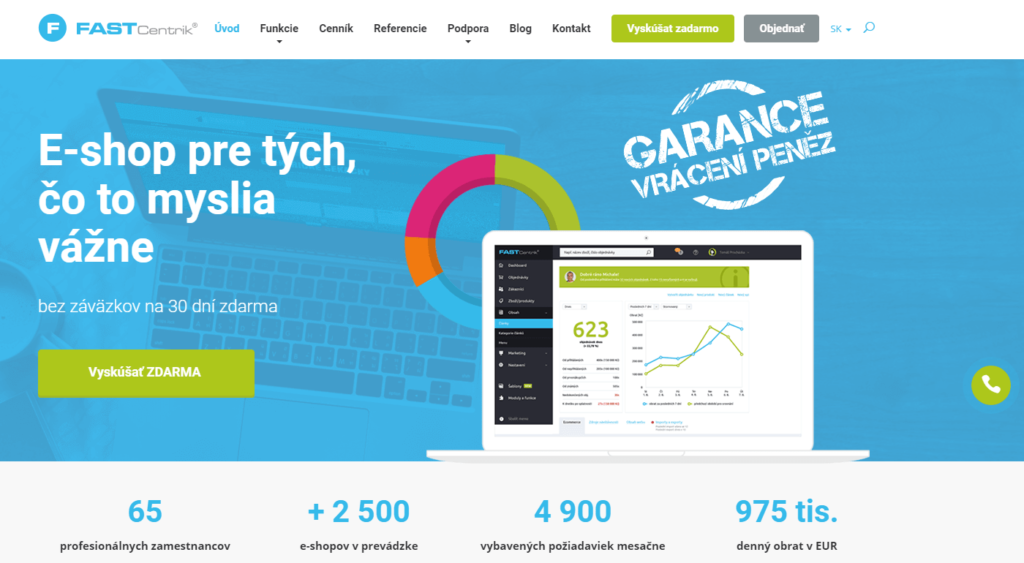 E-shopová platforma FastCentrik.sk