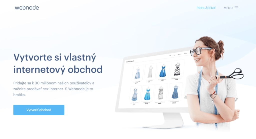 E-shopová platforma Webnode.sk