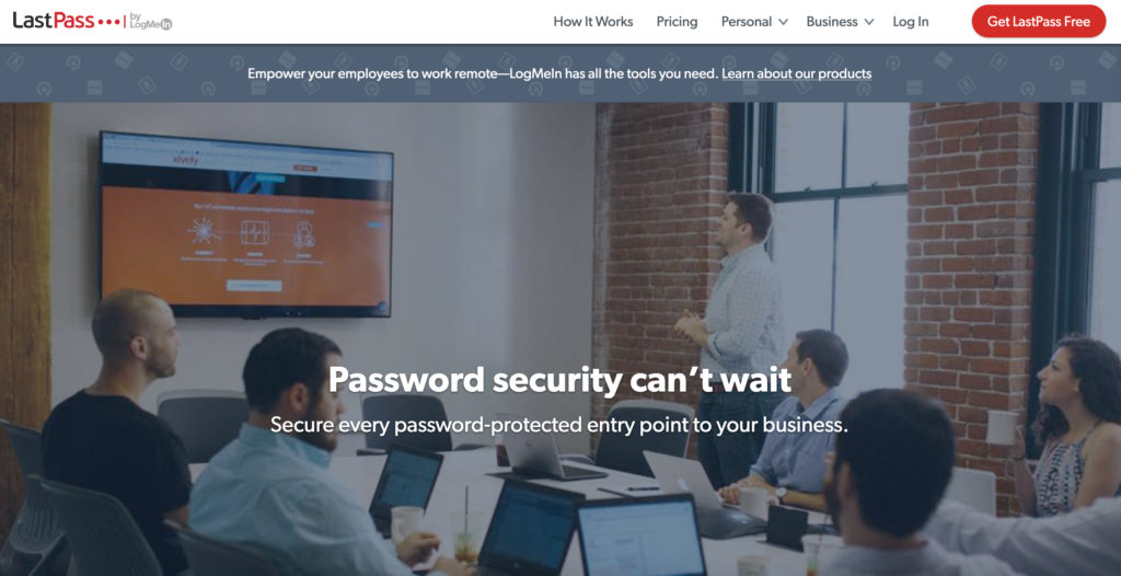 LastPass.com password manager