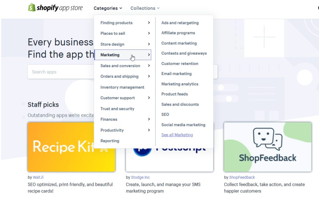 Shopify vs. Shoptet - Shopify App Store