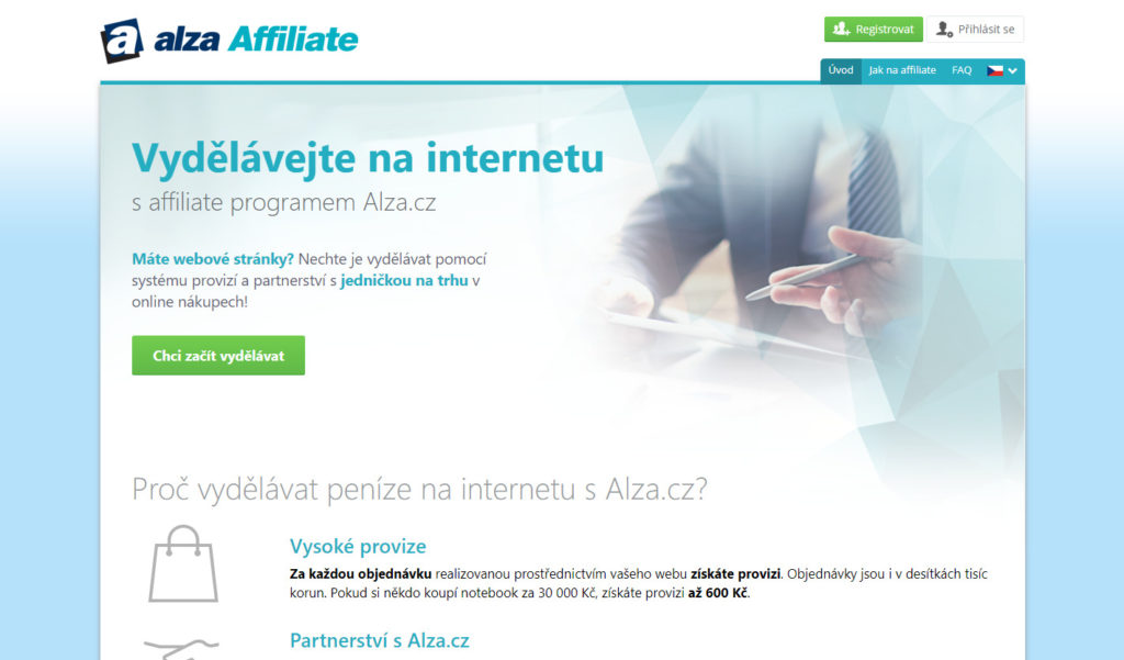 Affiliate sieť Alza.sk